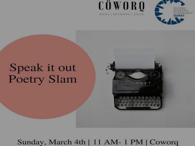 Speak it out- Poetry Slam | Coworq